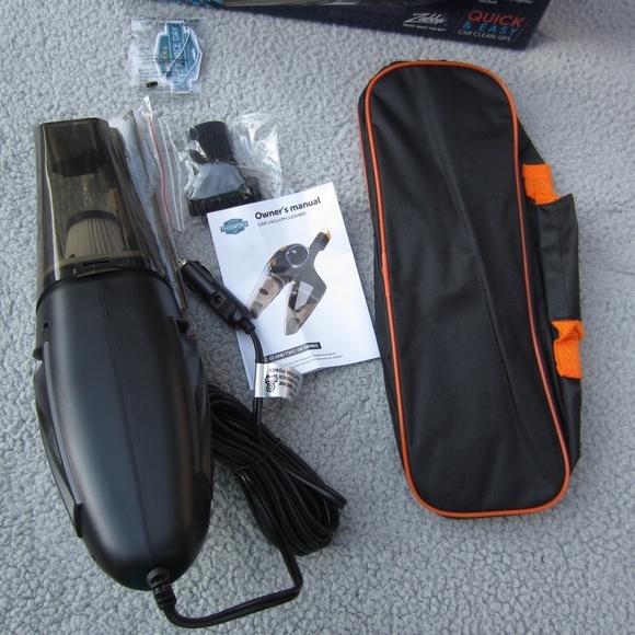 THISWORX TWC-01 106W 12V Handheld Bagless Portable‎ Vacuum Cleaner - Black - Picture 11 of 16